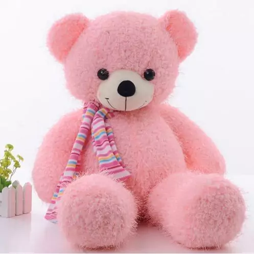 cute teddy bear pink
